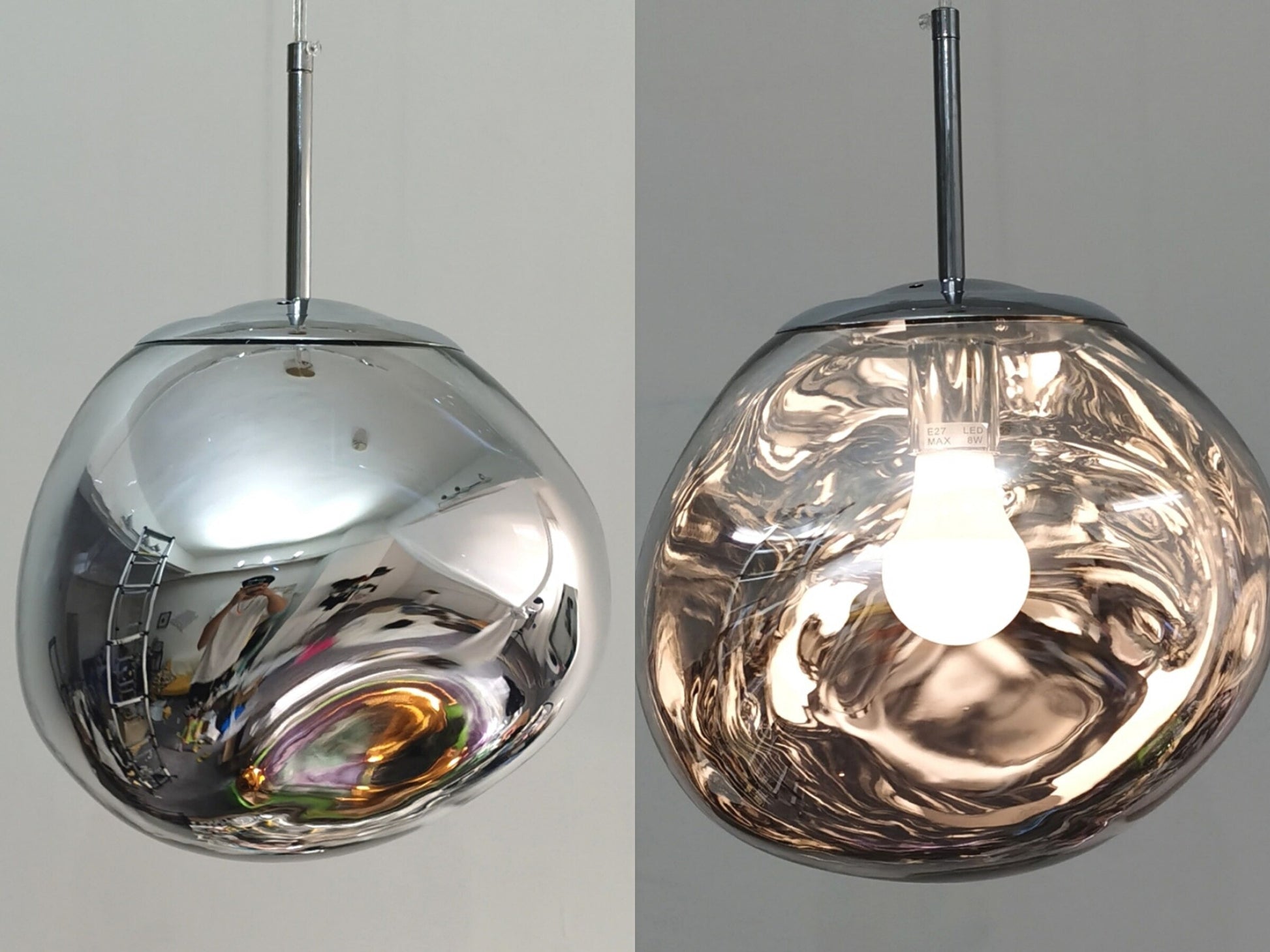 Sculptural Pendant Ceiling Light with Artistic Glass Design for Modern Dining/ Living Rooms 13