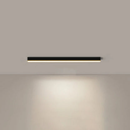 LineaLinux | Dimmable LED Flush Mount Ceiling Light Fixture – Modern Black & White Design