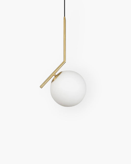 Modern Glass Pendant Lamp with Adjustable Height and Gold Finish – Cozy Kitchen Pendant Lighting 1