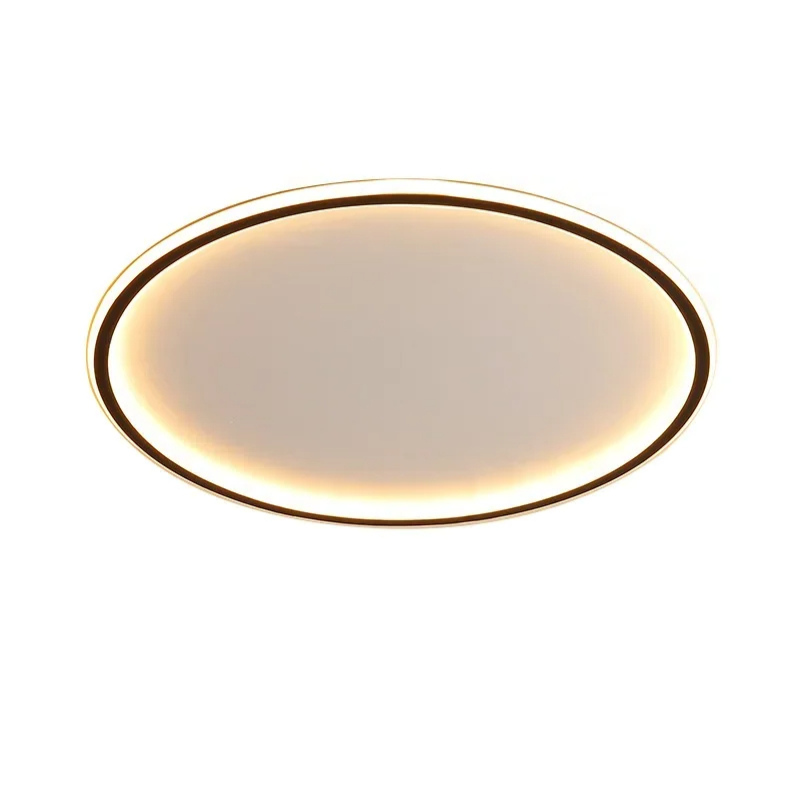Modern Round LED Flush Mount Ceiling Light – Scandinavian Style, Soft Illumination