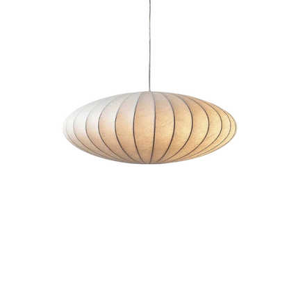 Elegant Fabric Shade Chandelier Light for Dining Room – Warm Ambient Pendant Lighting
