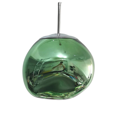 Sculptural Pendant Ceiling Light with Artistic Glass Design for Modern Dining/ Living Rooms 9