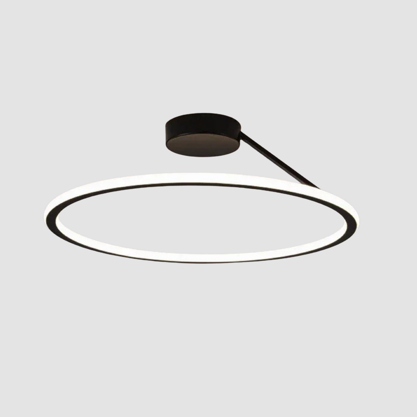 LED Flush Mount Ceiling Light Fixture with Remote Control – Modern Design 40/50/60 CM