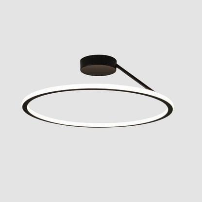 LED Flush Mount Ceiling Light Fixture with Remote Control – Modern Design 40/50/60 CM