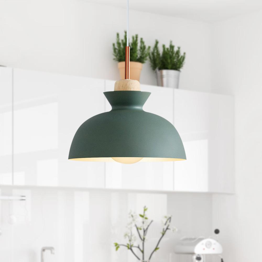 Adjustable Dome Pendant Light for Kitchen Island – Modern Metal Hanging Light 1