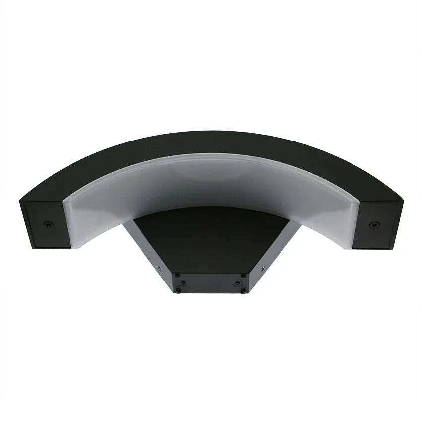 Nordic Arc | Metal LED Outdoor Wall Light with Motion Sensor – Waterproof IP65