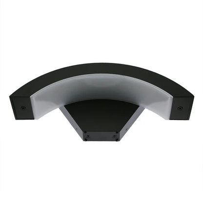 Nordic Arc | Metal LED Outdoor Wall Light with Motion Sensor – Waterproof IP65