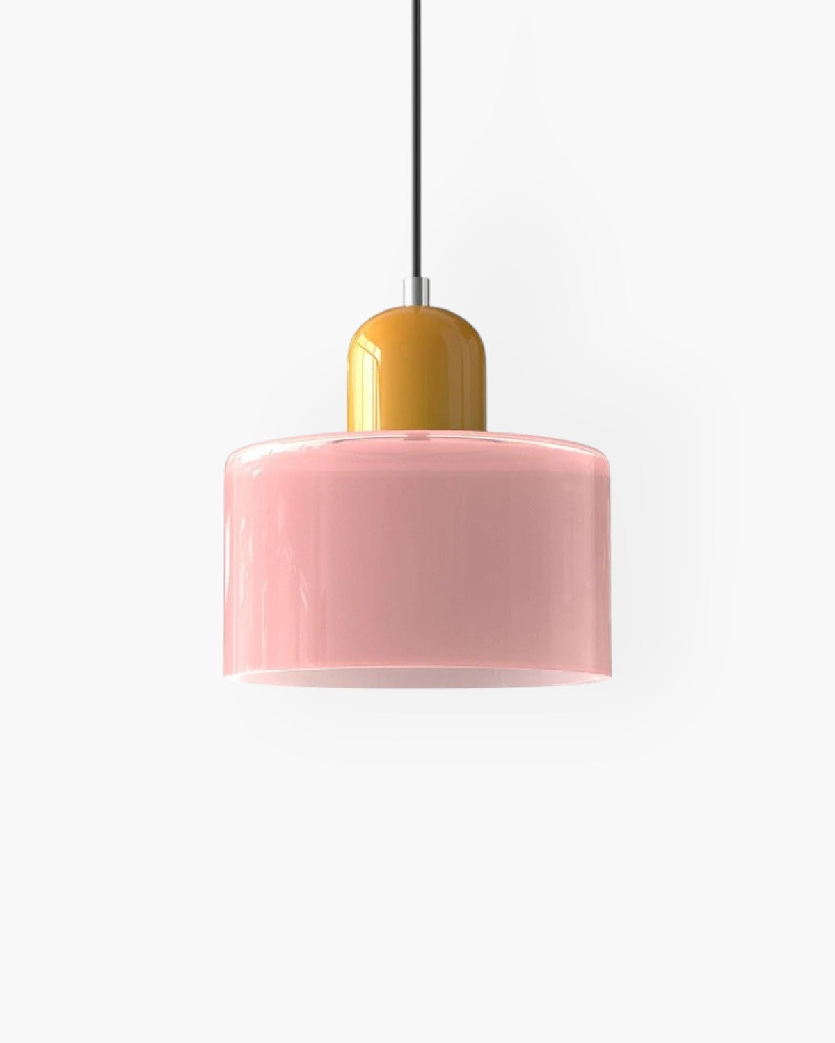 Variant image for Elegant Glass Flush Mount Ceiling Light for Modern Interiors – Soft Illumination-4